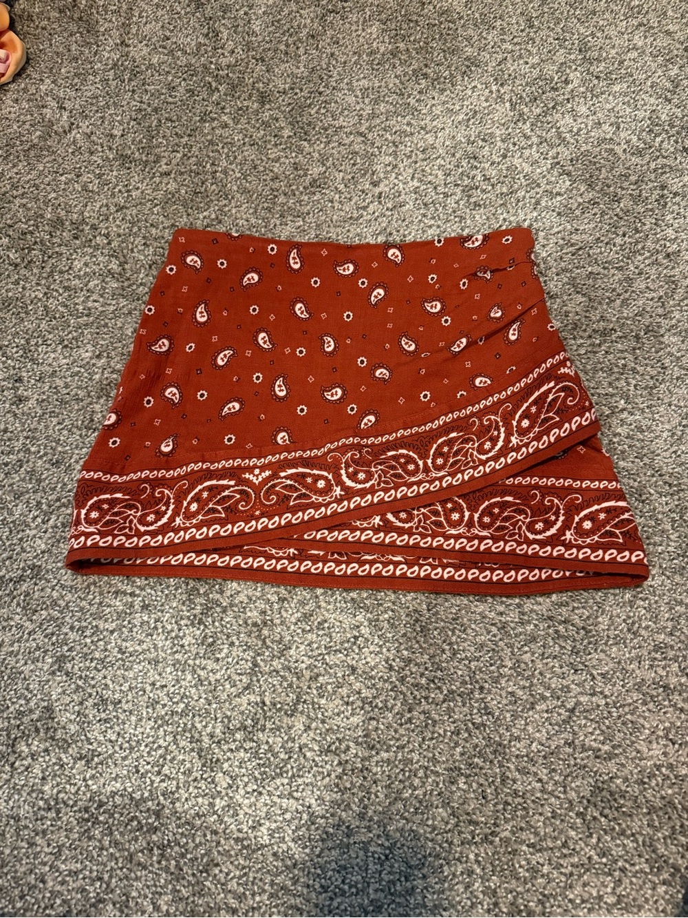 FREE PEOPLE mini skirt.